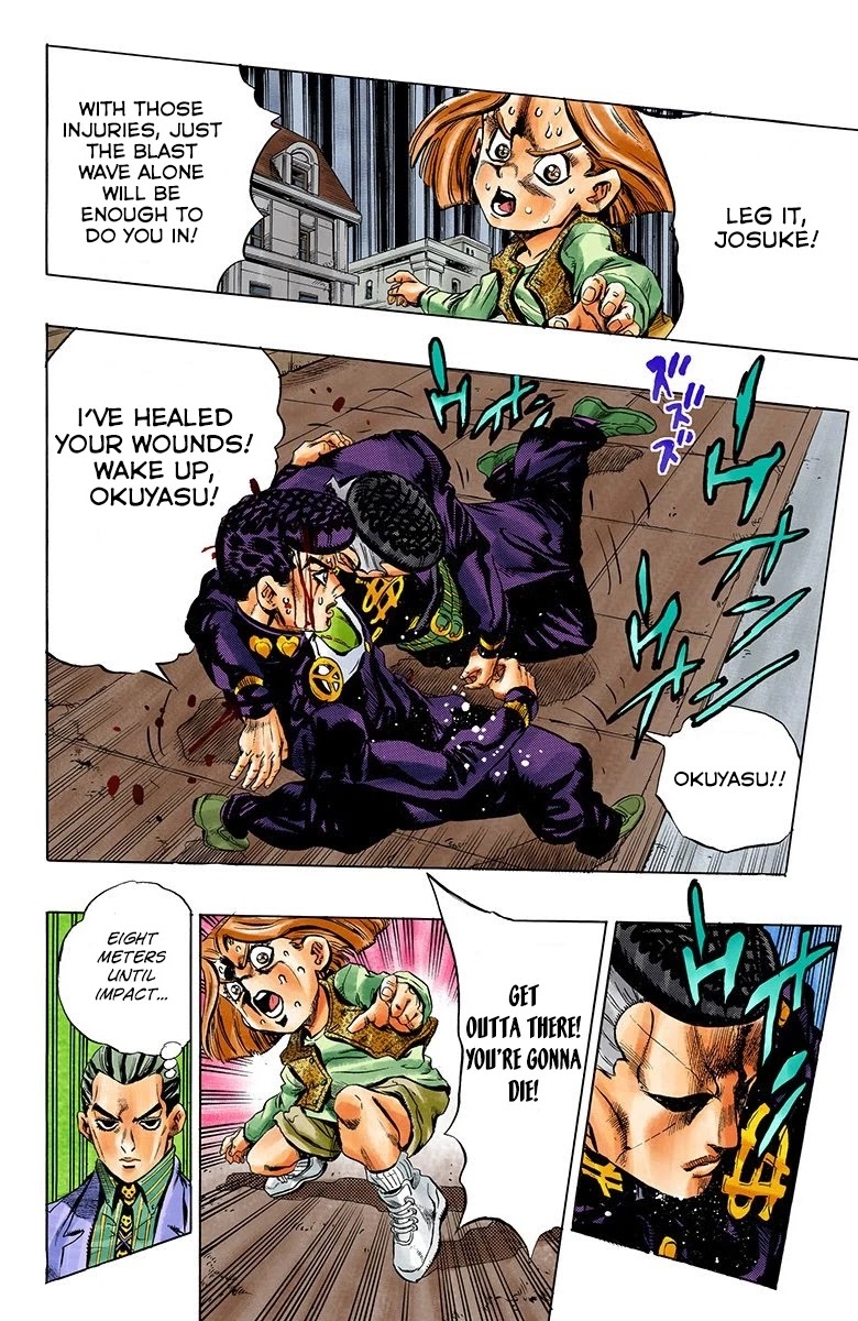 JoJo's Bizarre Adventure Part 4 - Diamond is Unbreakable (Official Colored) chapter 164 page 18