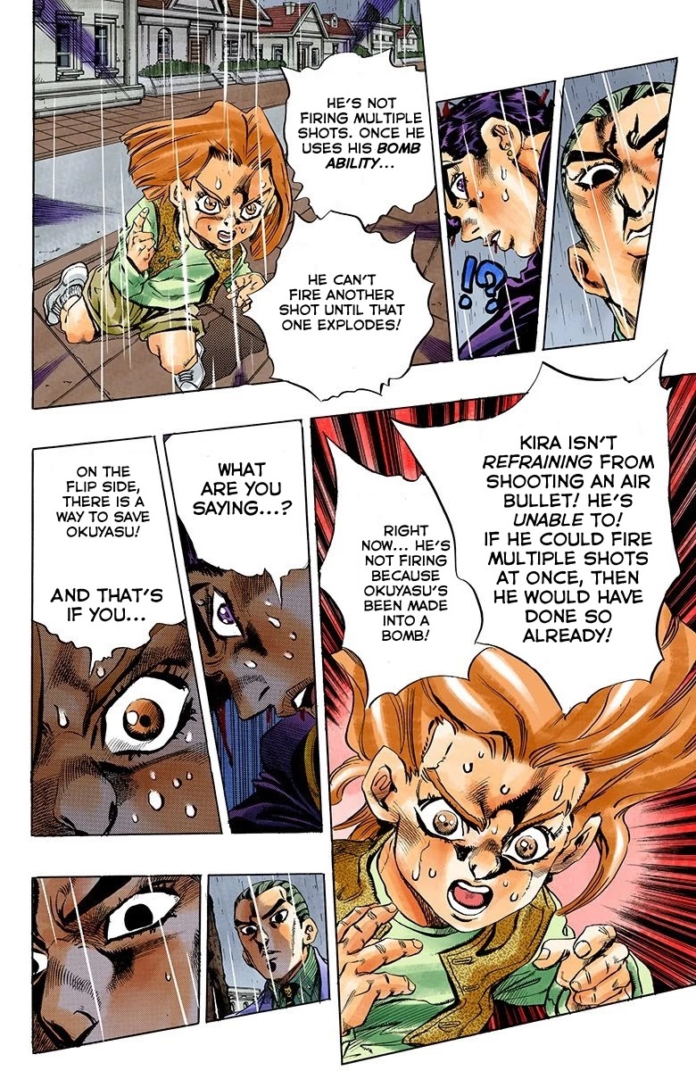 JoJo's Bizarre Adventure Part 4 - Diamond is Unbreakable (Official Colored) chapter 164 page 9