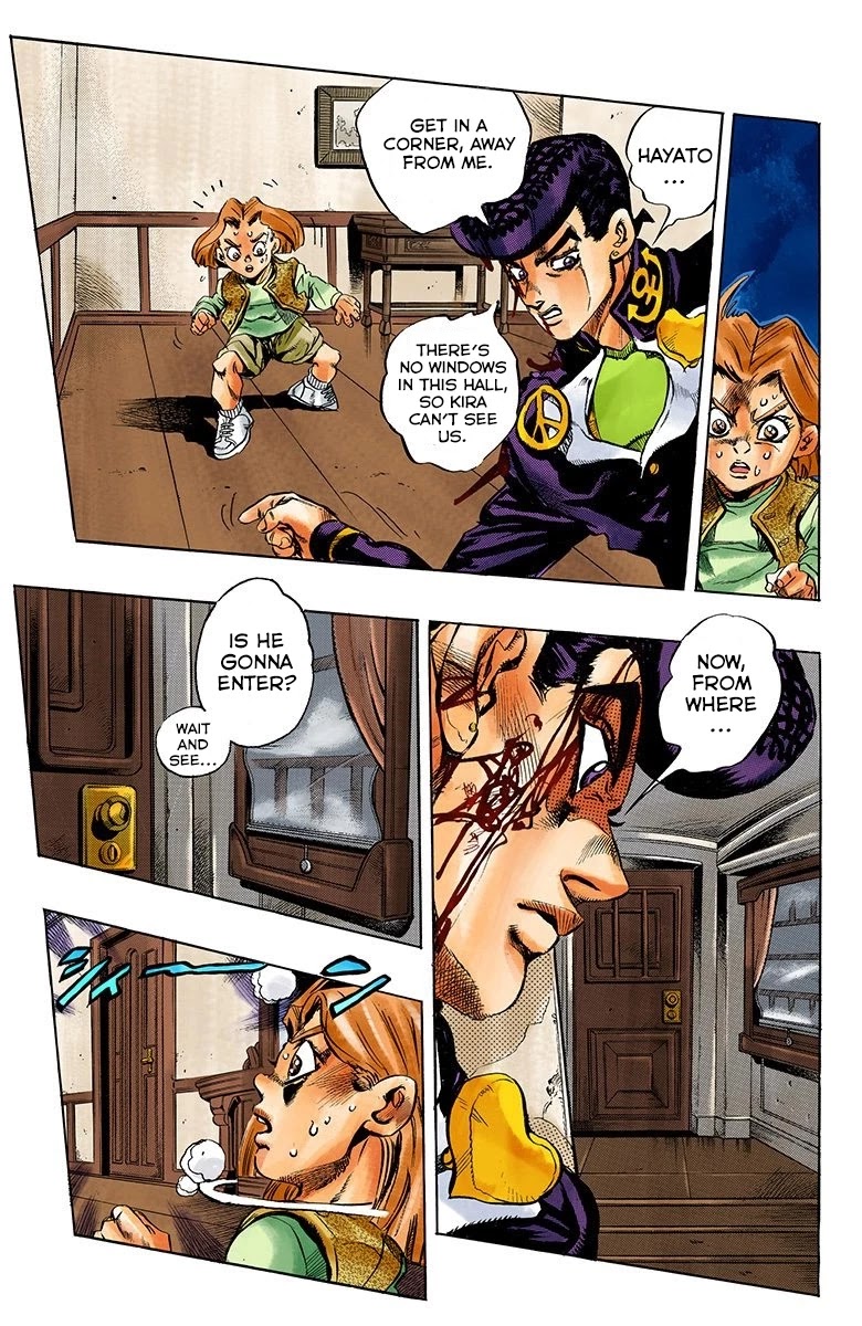 JoJo's Bizarre Adventure Part 4 - Diamond is Unbreakable (Official Colored) chapter 166 page 12