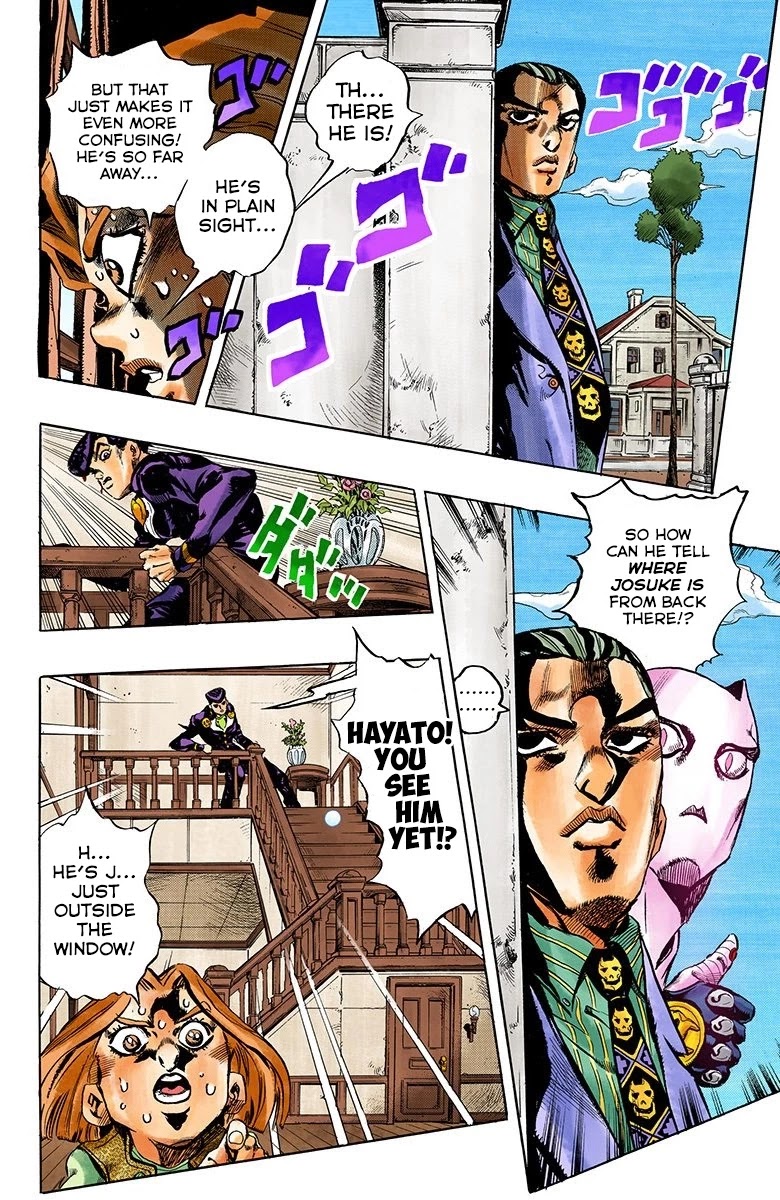 JoJo's Bizarre Adventure Part 4 - Diamond is Unbreakable (Official Colored) chapter 167 page 10