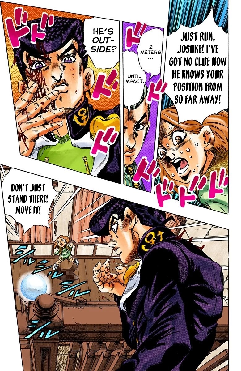 JoJo's Bizarre Adventure Part 4 - Diamond is Unbreakable (Official Colored) chapter 167 page 11