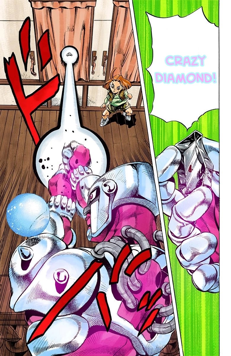 JoJo's Bizarre Adventure Part 4 - Diamond is Unbreakable (Official Colored) chapter 167 page 13