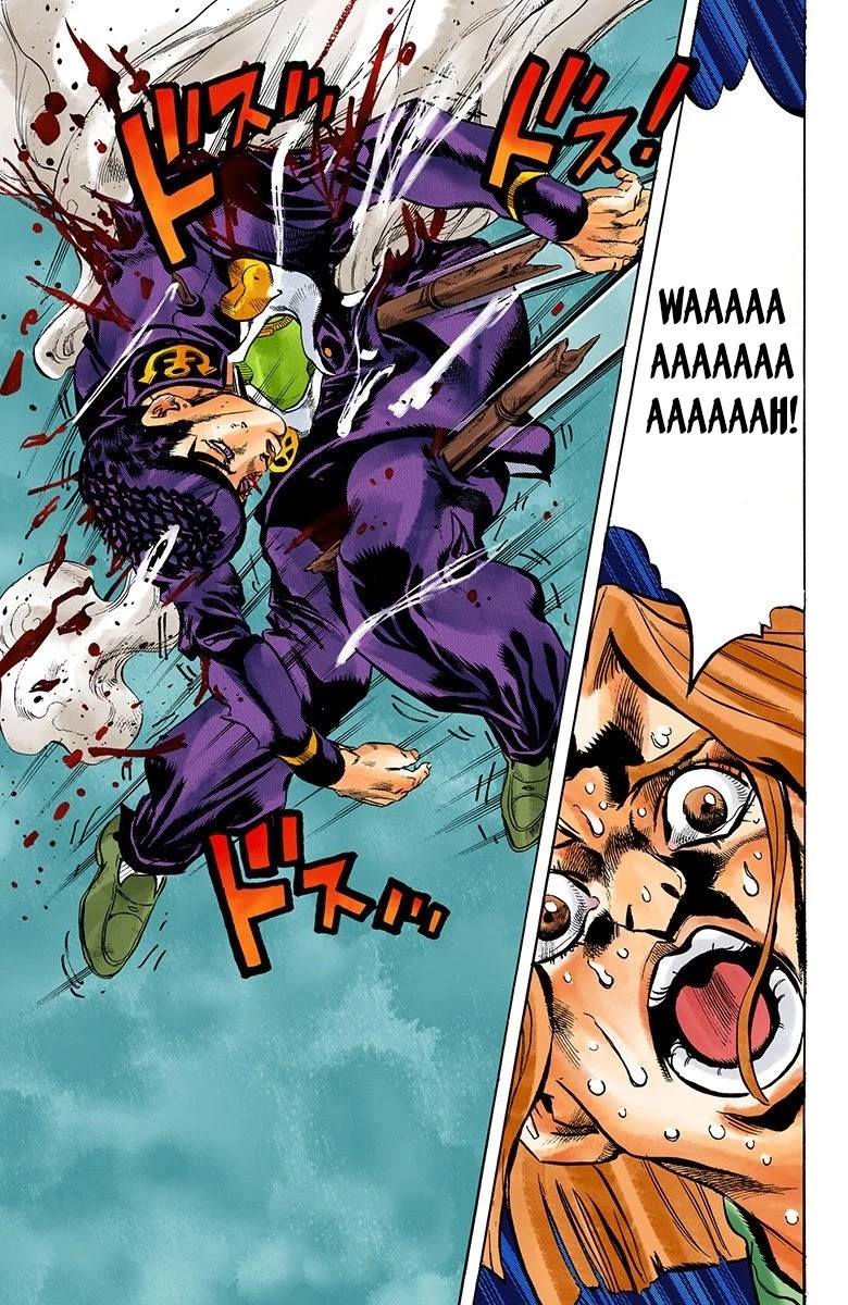 JoJo's Bizarre Adventure Part 4 - Diamond is Unbreakable (Official Colored) chapter 167 page 15