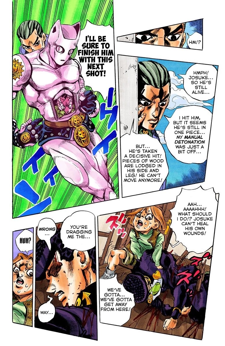 JoJo's Bizarre Adventure Part 4 - Diamond is Unbreakable (Official Colored) chapter 167 page 18