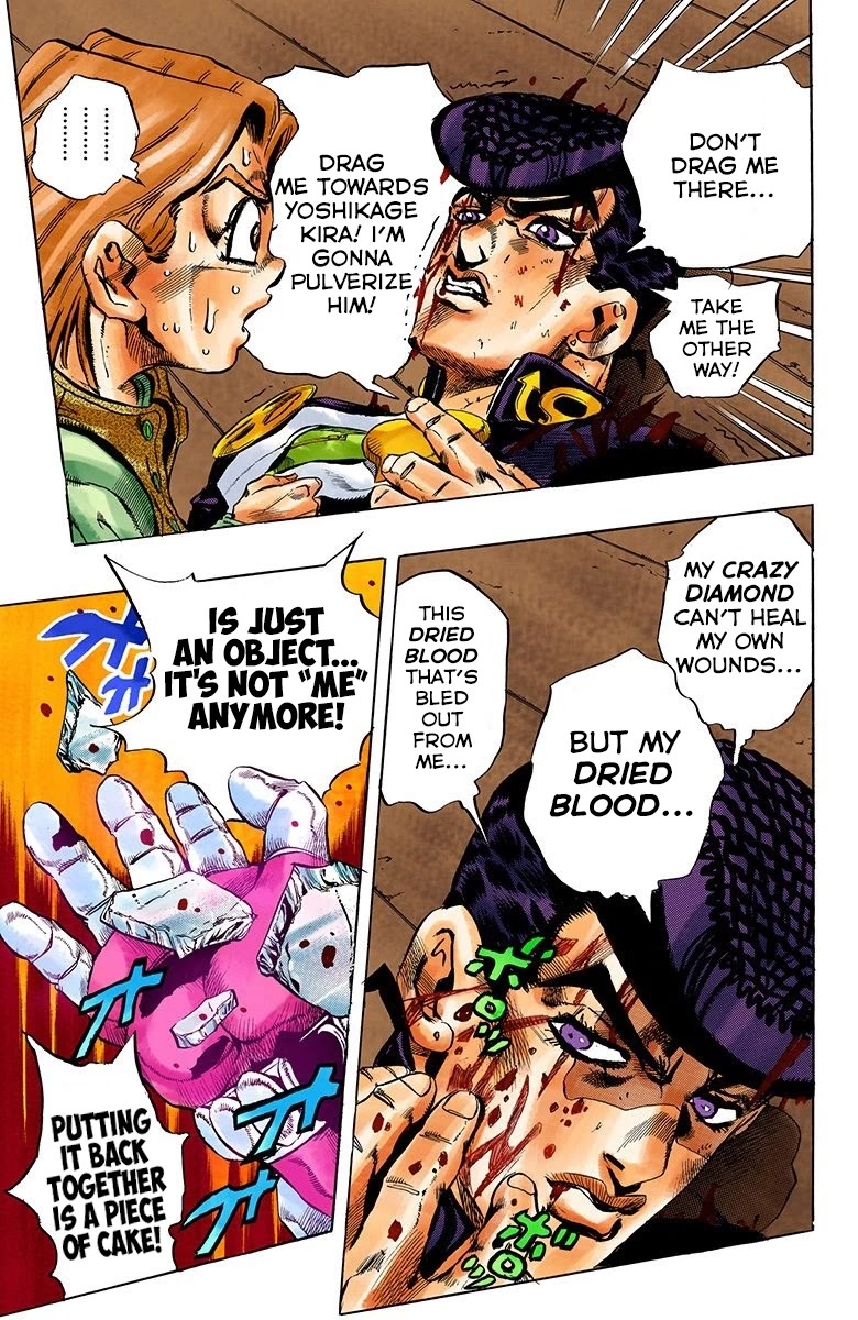 JoJo's Bizarre Adventure Part 4 - Diamond is Unbreakable (Official Colored) chapter 167 page 19