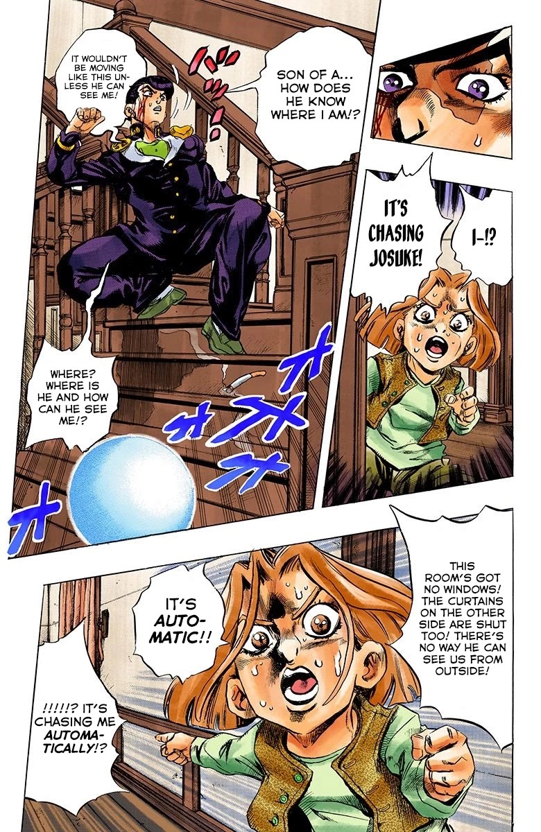 JoJo's Bizarre Adventure Part 4 - Diamond is Unbreakable (Official Colored) chapter 167 page 7