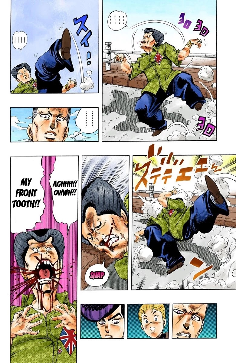 JoJo's Bizarre Adventure Part 4 - Diamond is Unbreakable (Official Colored) chapter 20 page 13