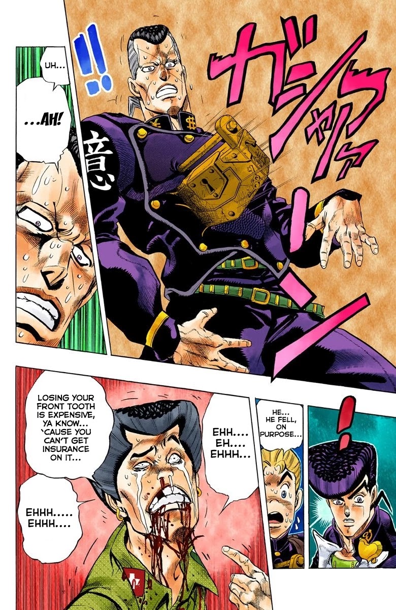 JoJo's Bizarre Adventure Part 4 - Diamond is Unbreakable (Official Colored) chapter 20 page 15