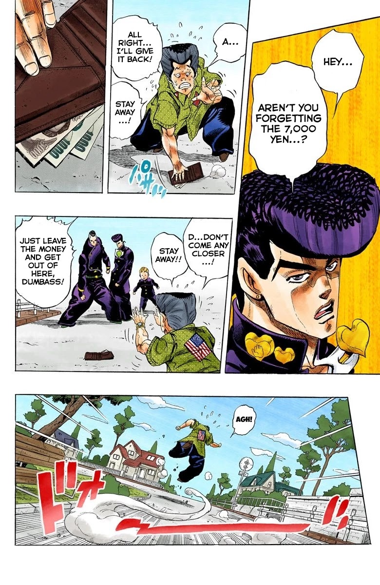JoJo's Bizarre Adventure Part 4 - Diamond is Unbreakable (Official Colored) chapter 20 page 19