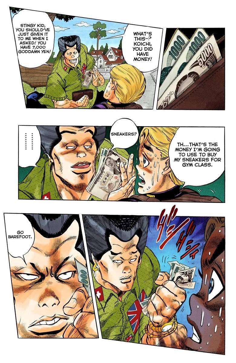 JoJo's Bizarre Adventure Part 4 - Diamond is Unbreakable (Official Colored) chapter 20 page 6