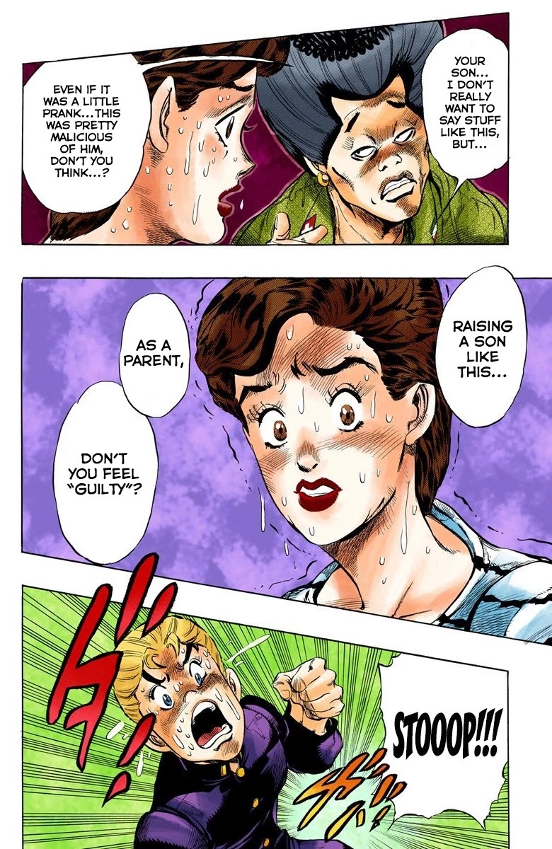 JoJo's Bizarre Adventure Part 4 - Diamond is Unbreakable (Official Colored) chapter 21 page 12