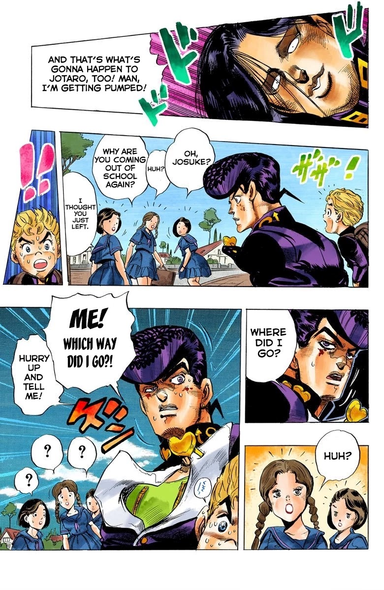 JoJo's Bizarre Adventure Part 4 - Diamond is Unbreakable (Official Colored) chapter 26 page 20