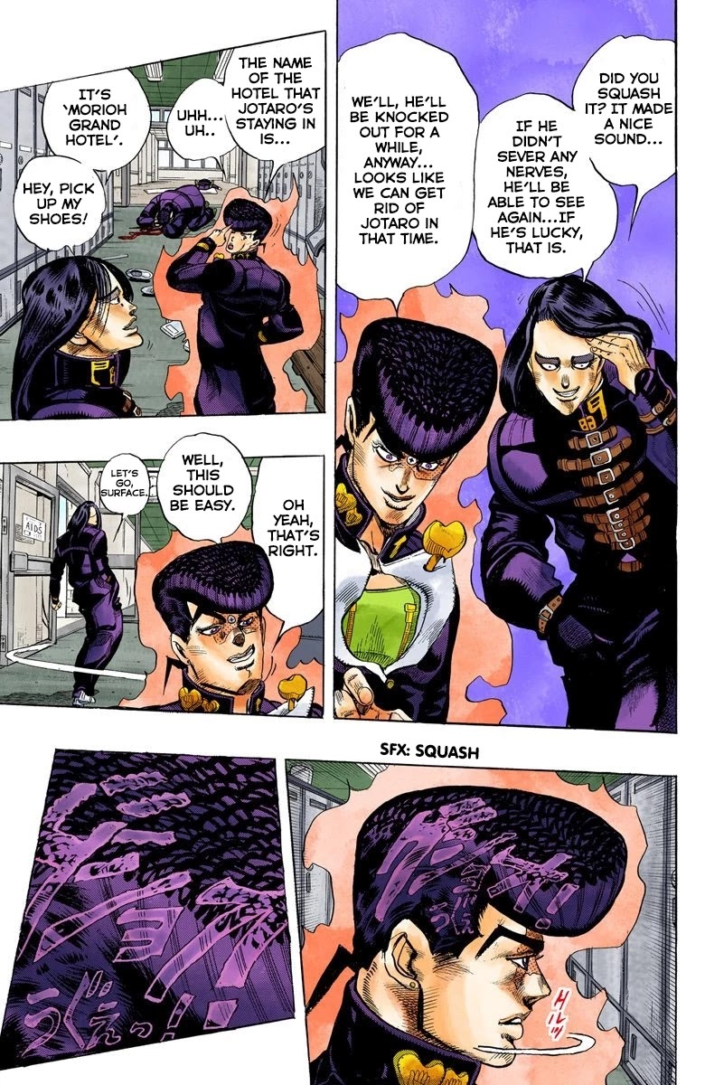 JoJo's Bizarre Adventure Part 4 - Diamond is Unbreakable (Official Colored) chapter 26 page 6