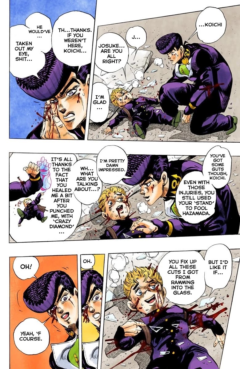 JoJo's Bizarre Adventure Part 4 - Diamond is Unbreakable (Official Colored) chapter 26 page 9
