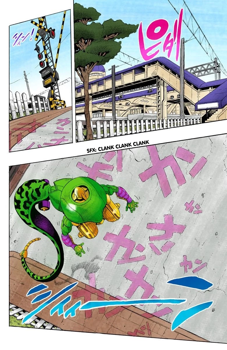 JoJo's Bizarre Adventure Part 4 - Diamond is Unbreakable (Official Colored) chapter 28 page 5