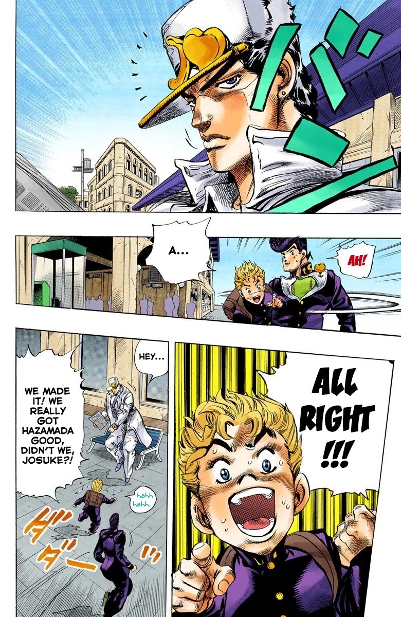 JoJo's Bizarre Adventure Part 4 - Diamond is Unbreakable (Official Colored) chapter 28 page 7