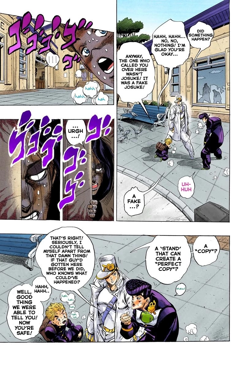 JoJo's Bizarre Adventure Part 4 - Diamond is Unbreakable (Official Colored) chapter 28 page 8