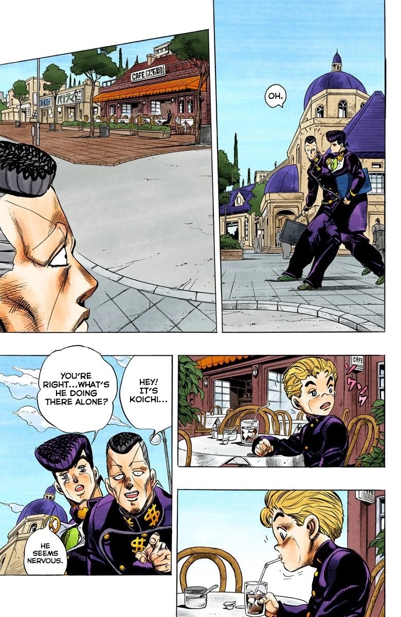 JoJo's Bizarre Adventure Part 4 - Diamond is Unbreakable (Official Colored) chapter 29 page 7