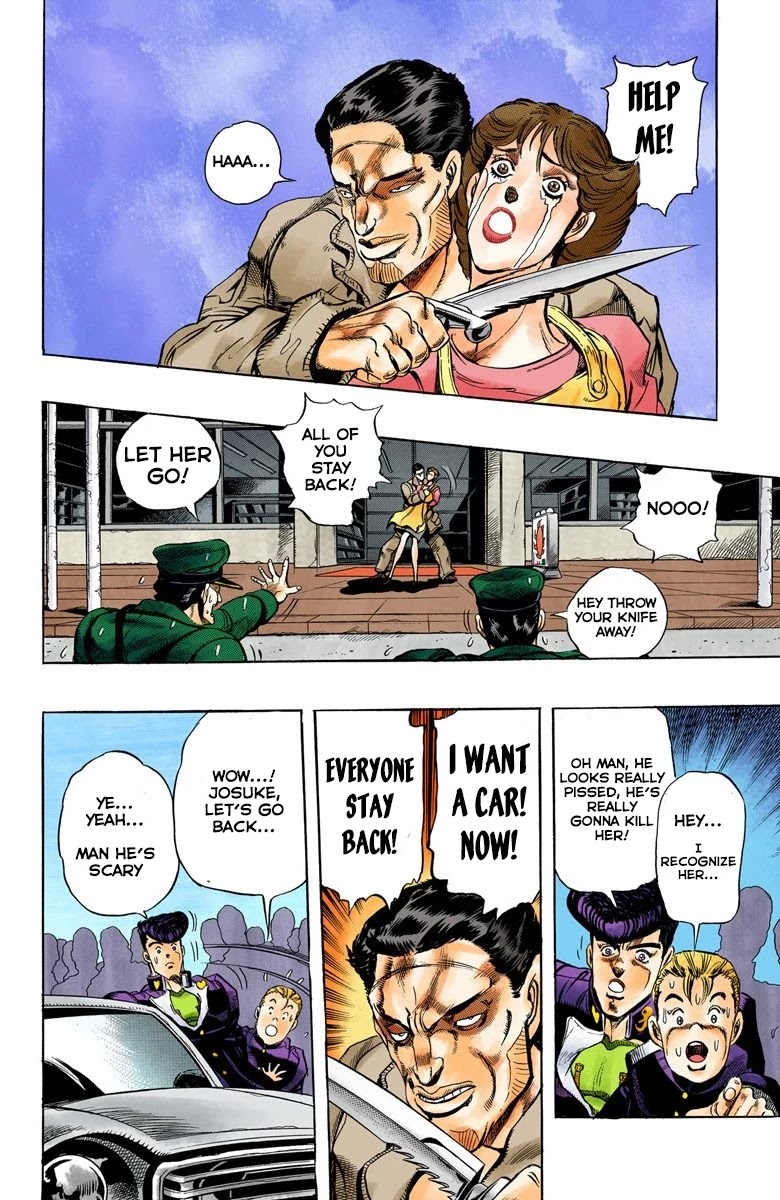 JoJo's Bizarre Adventure Part 4 - Diamond is Unbreakable (Official Colored) chapter 3 page 13