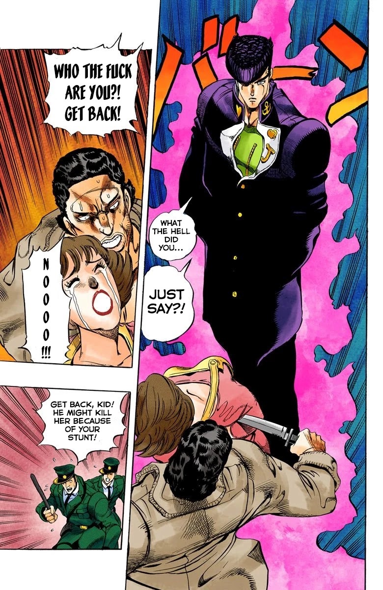 JoJo's Bizarre Adventure Part 4 - Diamond is Unbreakable (Official Colored) chapter 3 page 16