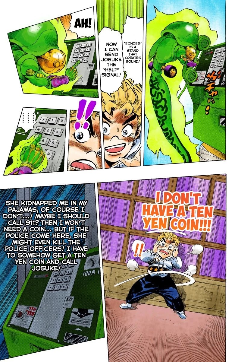 JoJo's Bizarre Adventure Part 4 - Diamond is Unbreakable (Official Colored) chapter 33 page 12