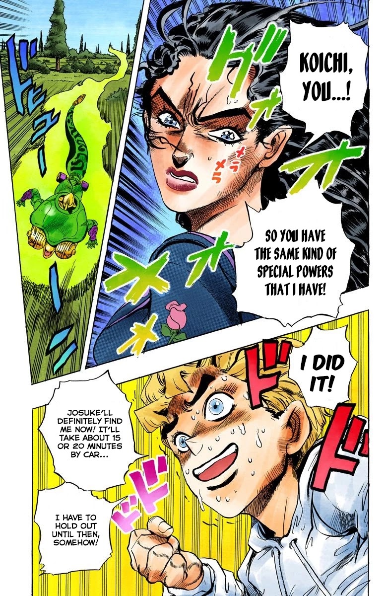 JoJo's Bizarre Adventure Part 4 - Diamond is Unbreakable (Official Colored) chapter 33 page 20