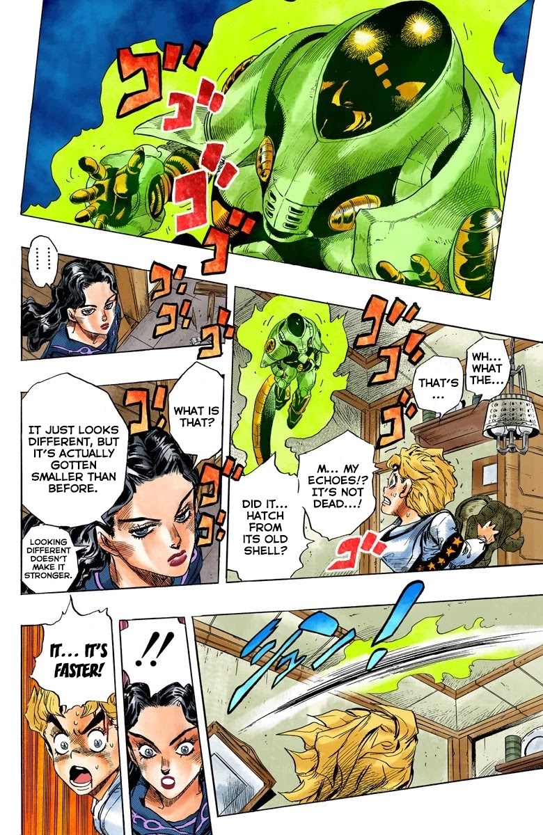 JoJo's Bizarre Adventure Part 4 - Diamond is Unbreakable (Official Colored) chapter 35 page 11