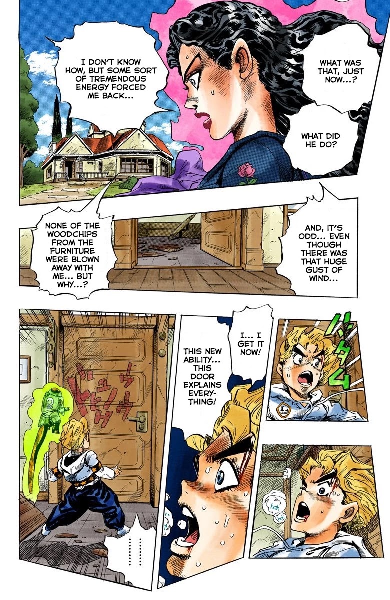 JoJo's Bizarre Adventure Part 4 - Diamond is Unbreakable (Official Colored) chapter 35 page 17
