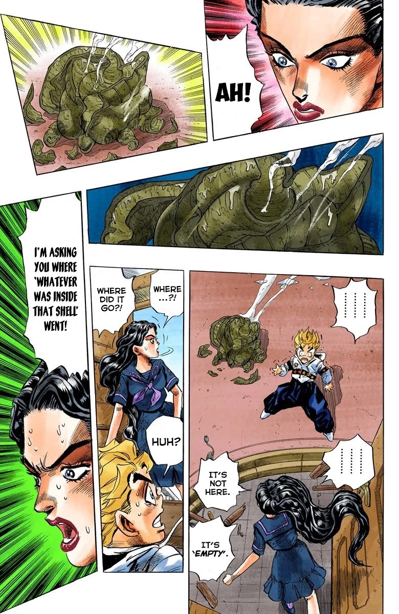 JoJo's Bizarre Adventure Part 4 - Diamond is Unbreakable (Official Colored) chapter 35 page 8