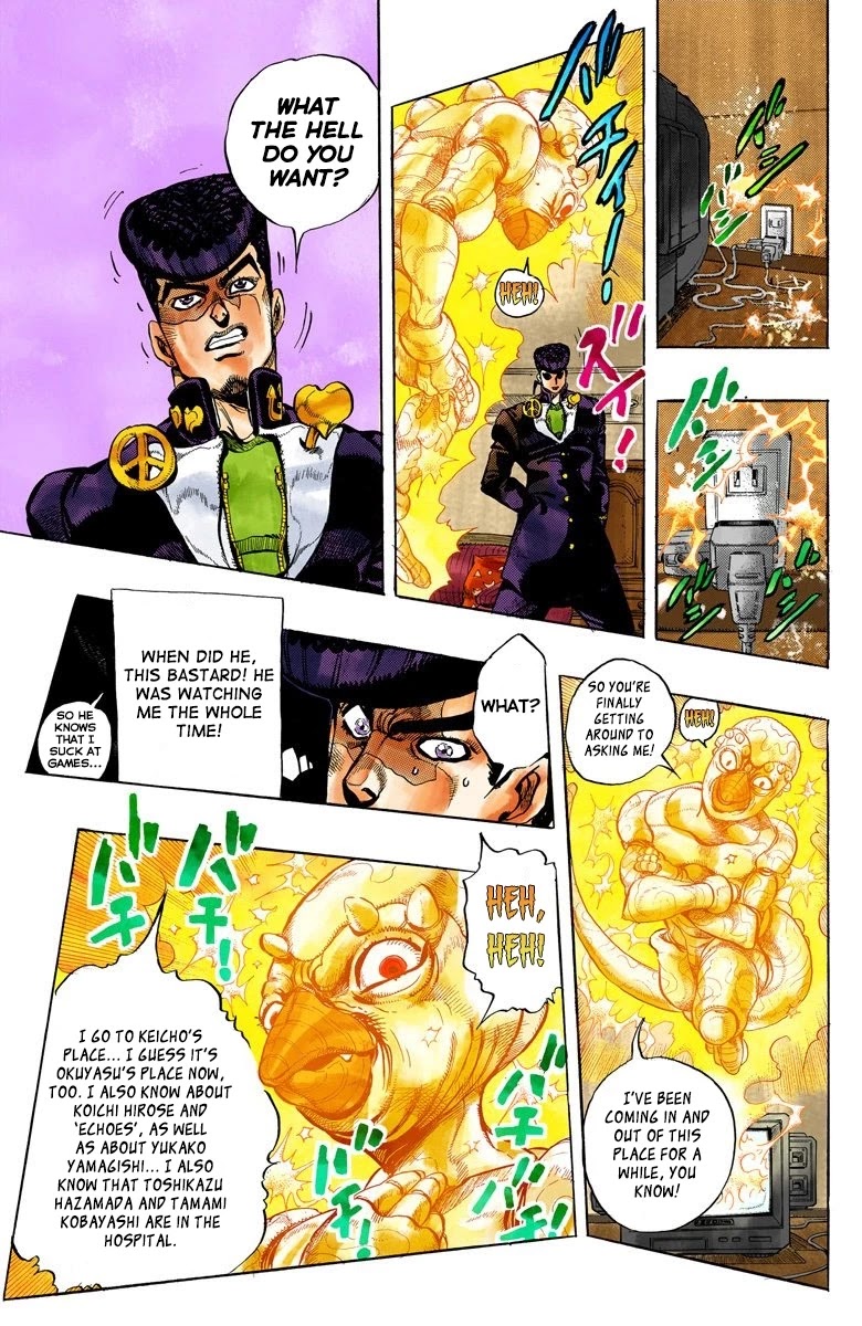 JoJo's Bizarre Adventure Part 4 - Diamond is Unbreakable (Official Colored) chapter 42 page 7