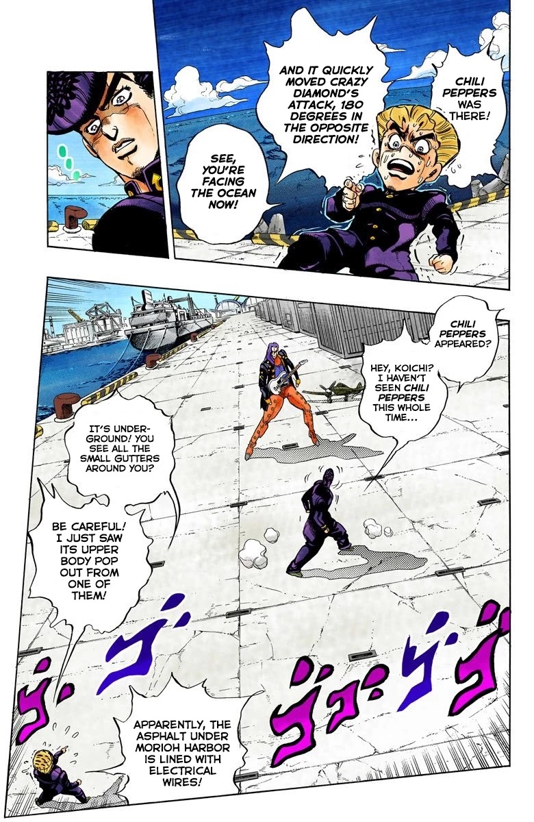 JoJo's Bizarre Adventure Part 4 - Diamond is Unbreakable (Official Colored) chapter 47 page 10