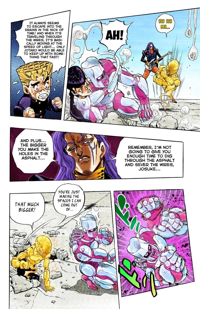 JoJo's Bizarre Adventure Part 4 - Diamond is Unbreakable (Official Colored) chapter 47 page 15