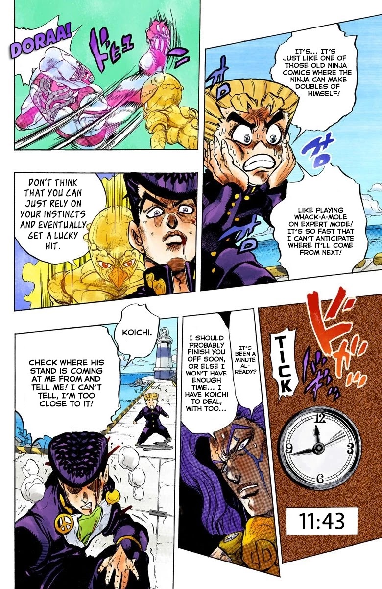 JoJo's Bizarre Adventure Part 4 - Diamond is Unbreakable (Official Colored) chapter 47 page 17