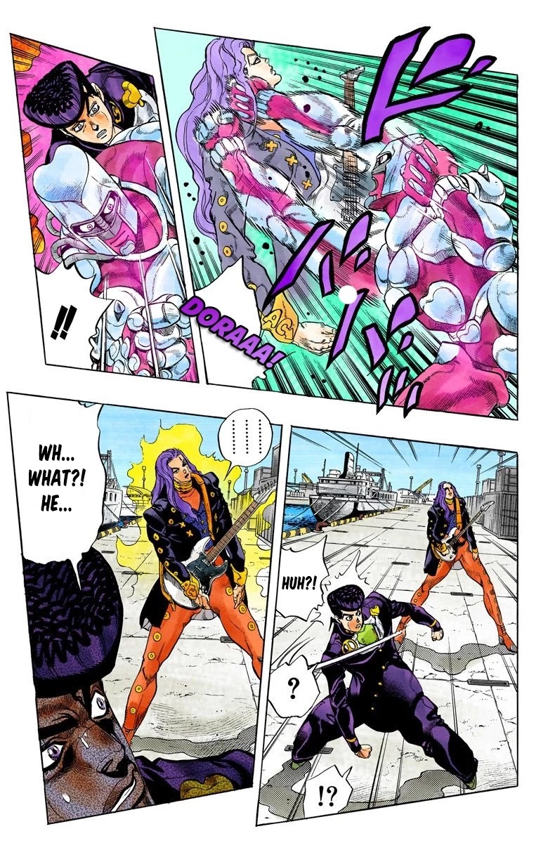 JoJo's Bizarre Adventure Part 4 - Diamond is Unbreakable (Official Colored) chapter 47 page 8