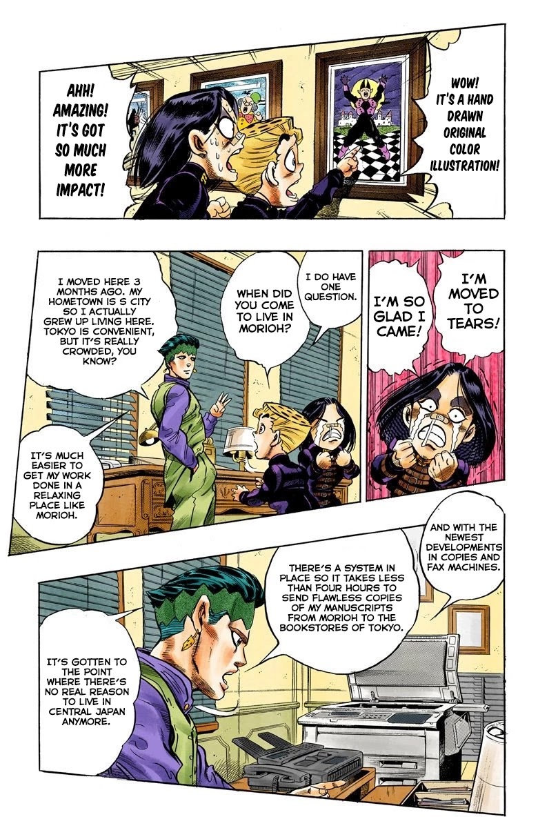 JoJo's Bizarre Adventure Part 4 - Diamond is Unbreakable (Official Colored) chapter 53 page 14