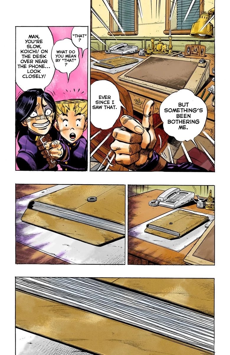 JoJo's Bizarre Adventure Part 4 - Diamond is Unbreakable (Official Colored) chapter 54 page 8