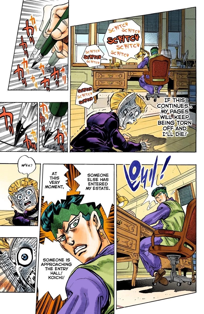 JoJo's Bizarre Adventure Part 4 - Diamond is Unbreakable (Official Colored) chapter 57 page 11