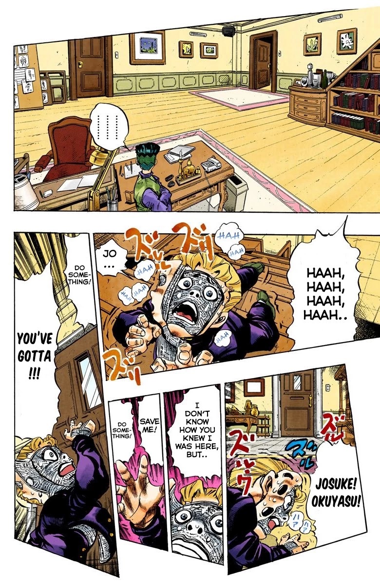JoJo's Bizarre Adventure Part 4 - Diamond is Unbreakable (Official Colored) chapter 57 page 6