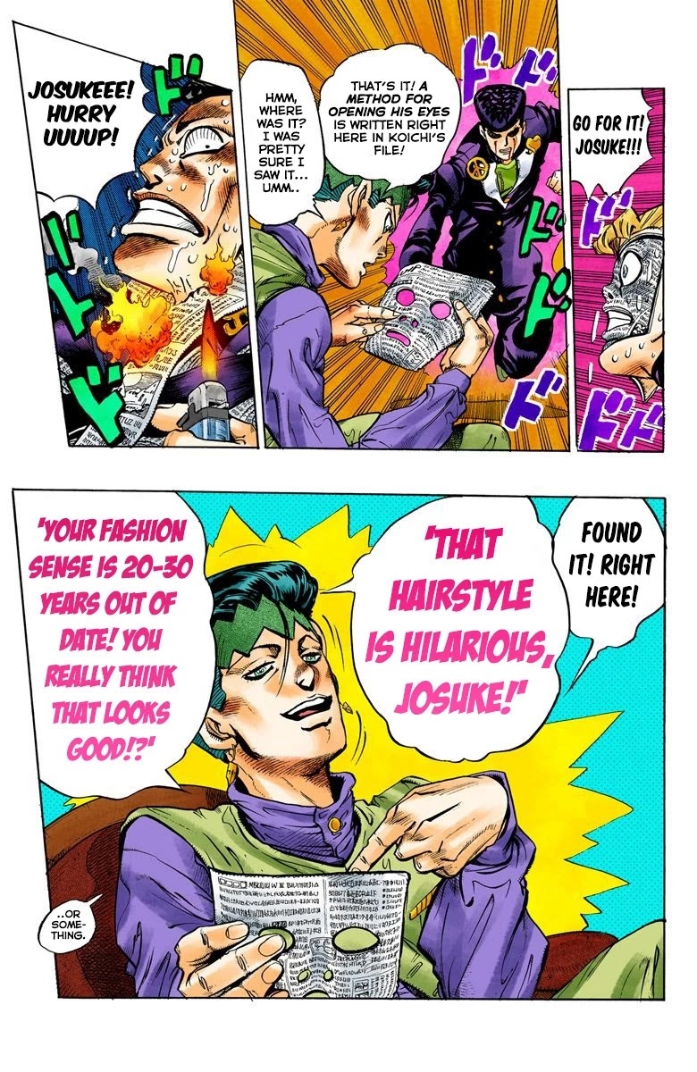 JoJo's Bizarre Adventure Part 4 - Diamond is Unbreakable (Official Colored) chapter 58 page 16