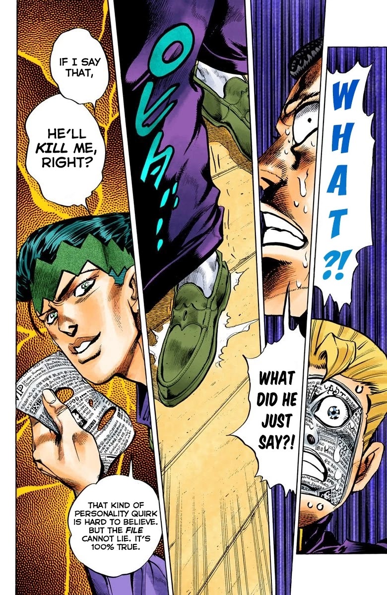 JoJo's Bizarre Adventure Part 4 - Diamond is Unbreakable (Official Colored) chapter 58 page 17
