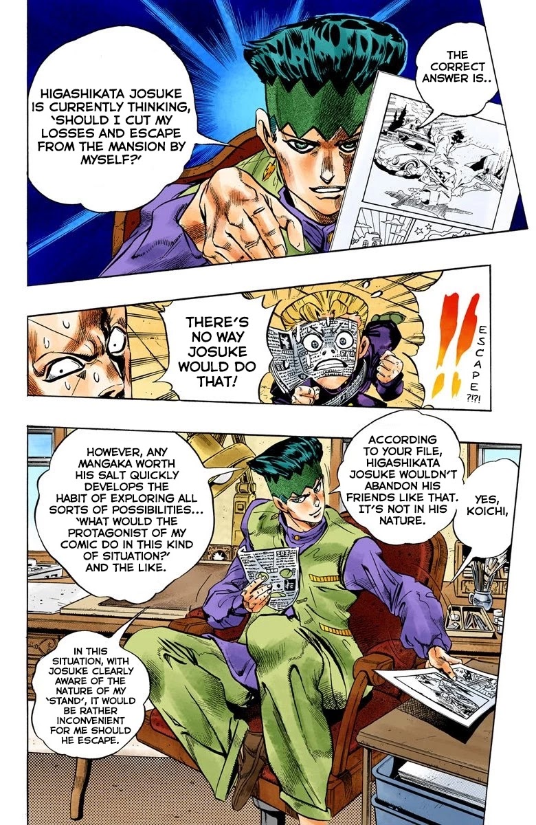 JoJo's Bizarre Adventure Part 4 - Diamond is Unbreakable (Official Colored) chapter 58 page 7