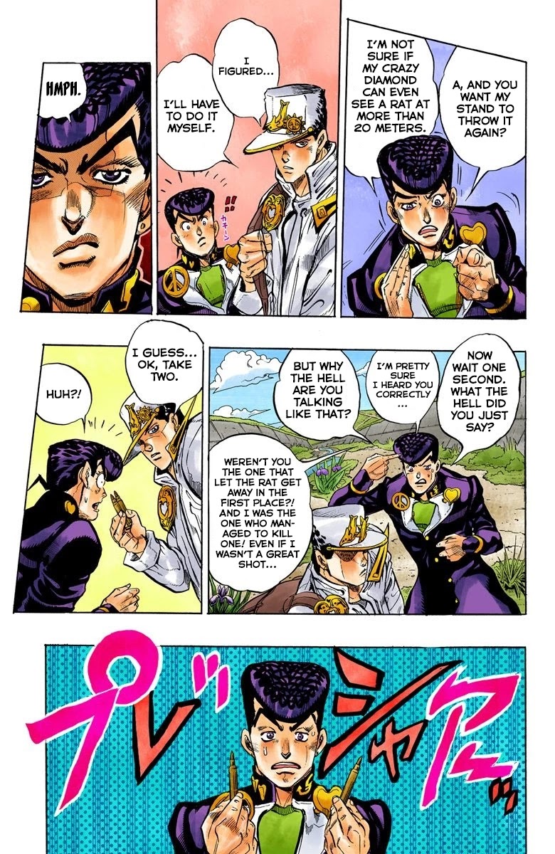 JoJo's Bizarre Adventure Part 4 - Diamond is Unbreakable (Official Colored) chapter 63 page 6