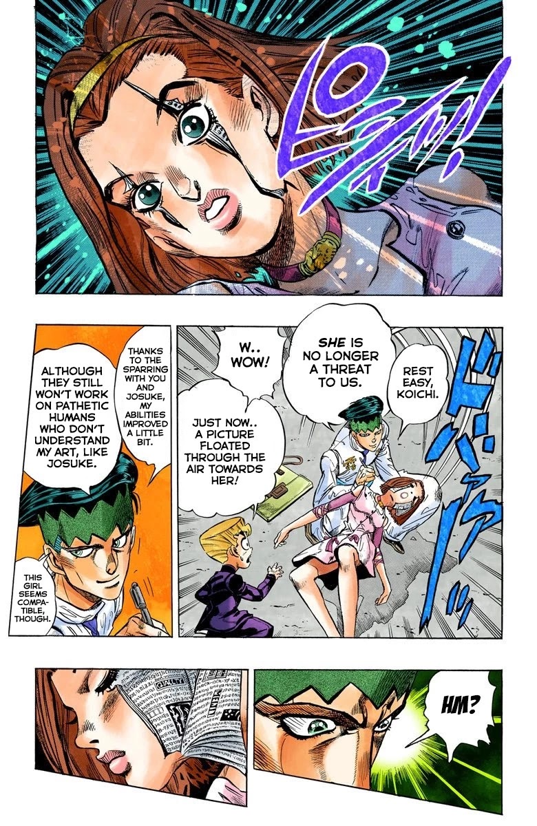 JoJo's Bizarre Adventure Part 4 - Diamond is Unbreakable (Official Colored) chapter 66 page 8