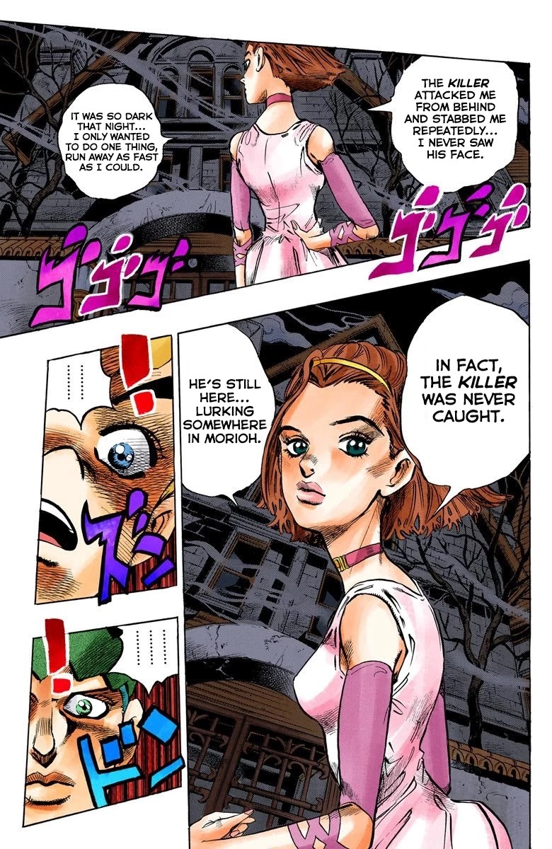 JoJo's Bizarre Adventure Part 4 - Diamond is Unbreakable (Official Colored) chapter 67 page 12