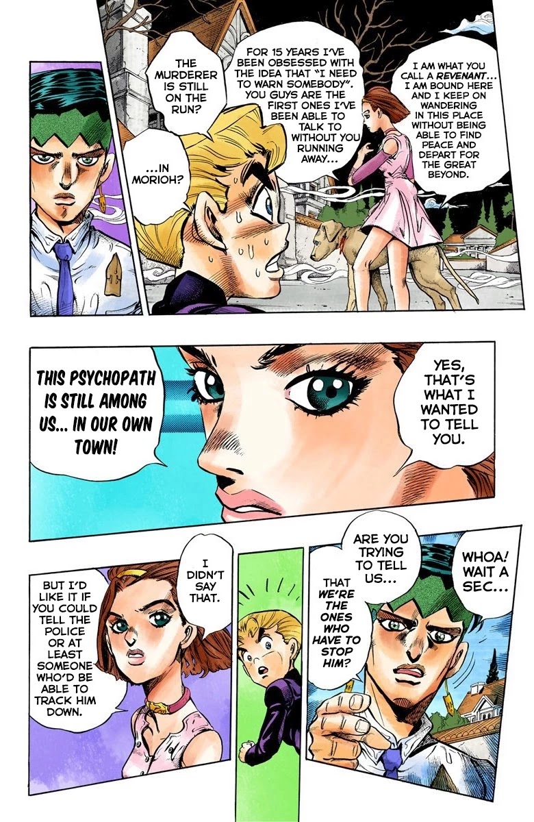 JoJo's Bizarre Adventure Part 4 - Diamond is Unbreakable (Official Colored) chapter 67 page 13
