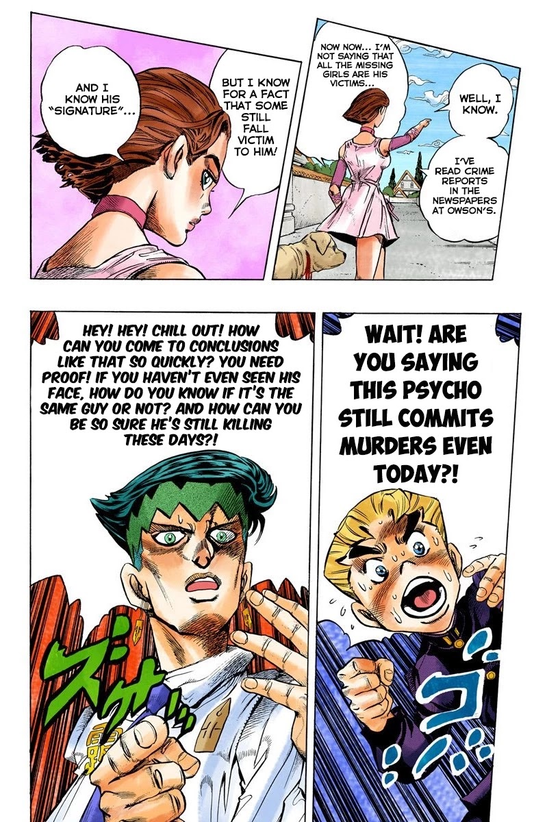JoJo's Bizarre Adventure Part 4 - Diamond is Unbreakable (Official Colored) chapter 67 page 15