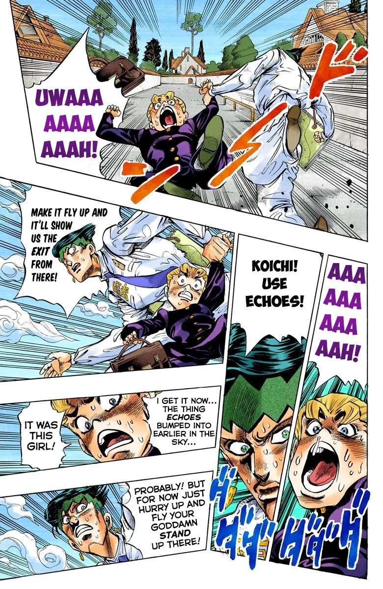 JoJo's Bizarre Adventure Part 4 - Diamond is Unbreakable (Official Colored) chapter 67 page 6