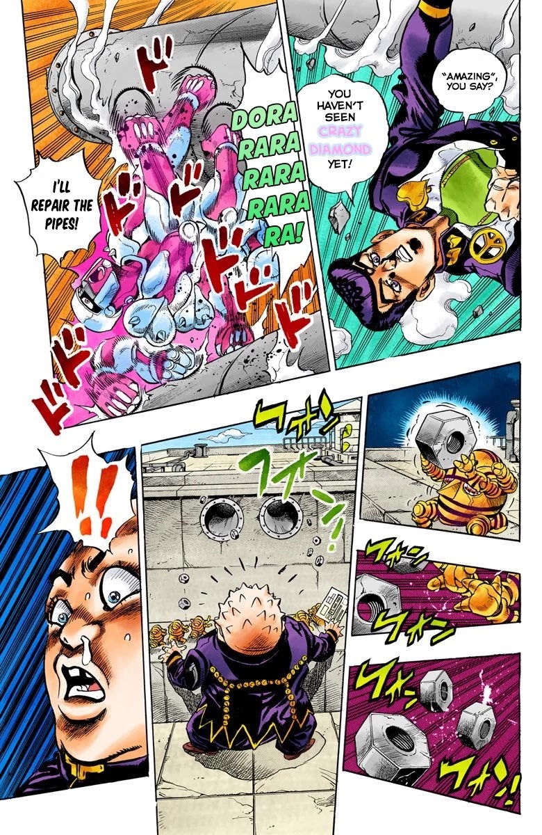 JoJo's Bizarre Adventure Part 4 - Diamond is Unbreakable (Official Colored) chapter 75 page 10
