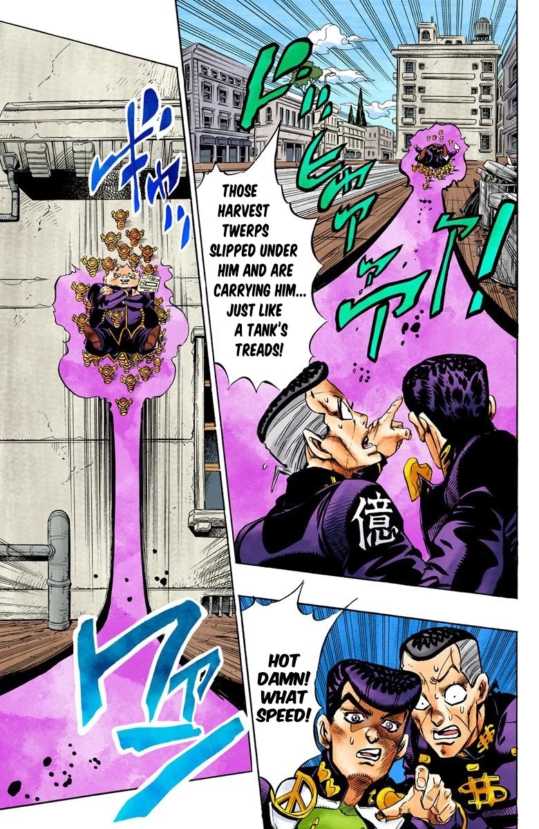 JoJo's Bizarre Adventure Part 4 - Diamond is Unbreakable (Official Colored) chapter 75 page 6