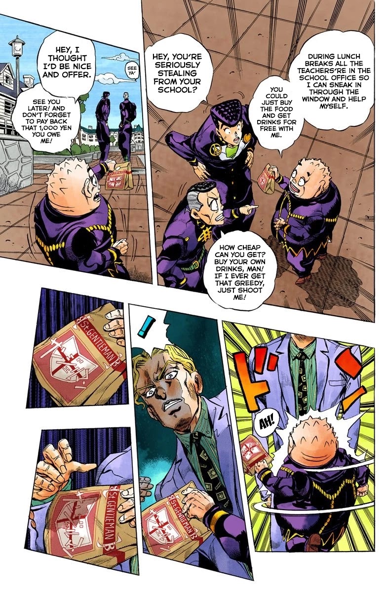 JoJo's Bizarre Adventure Part 4 - Diamond is Unbreakable (Official Colored) chapter 78 page 6